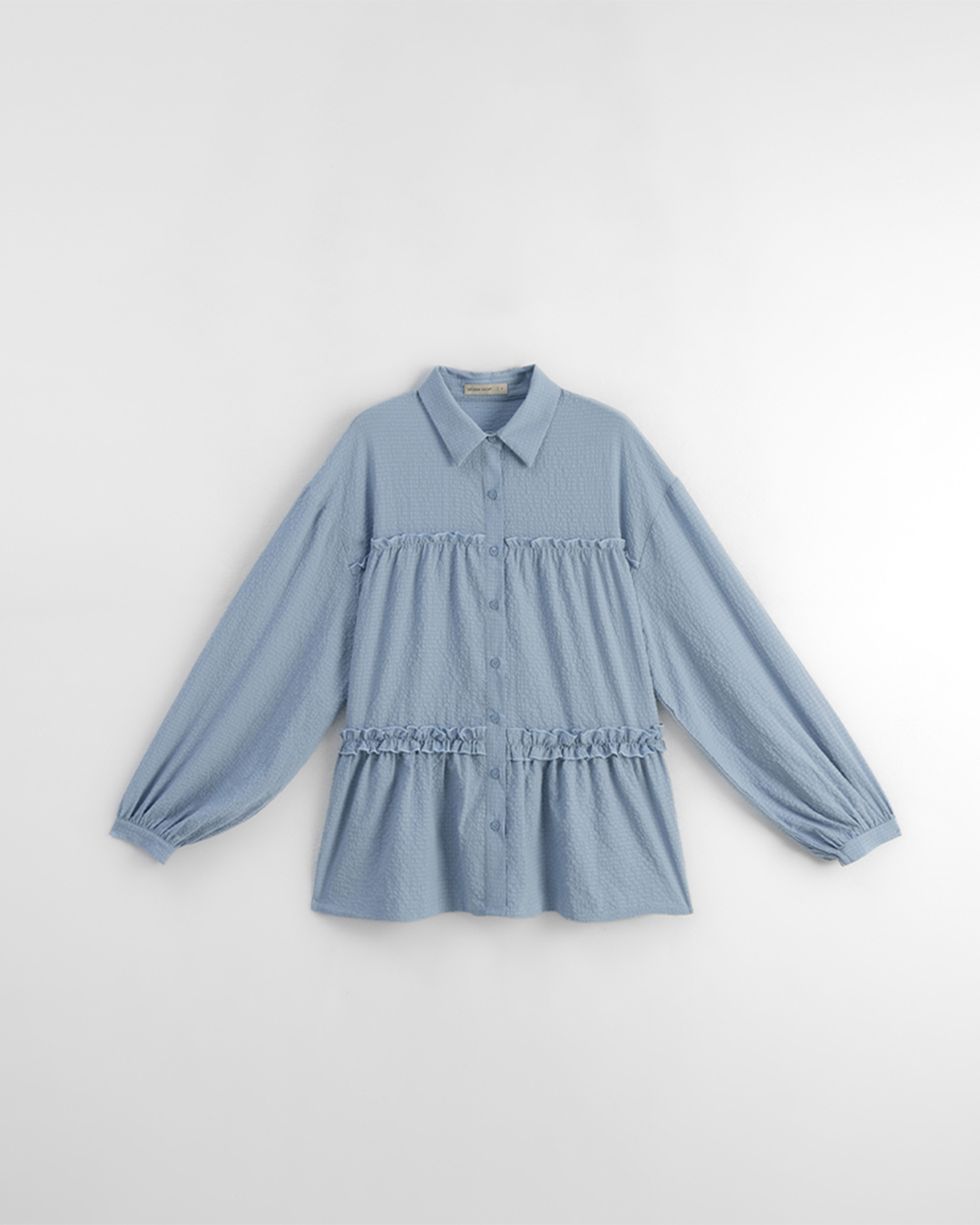 フリルフレアワイドシャツ 3色展開