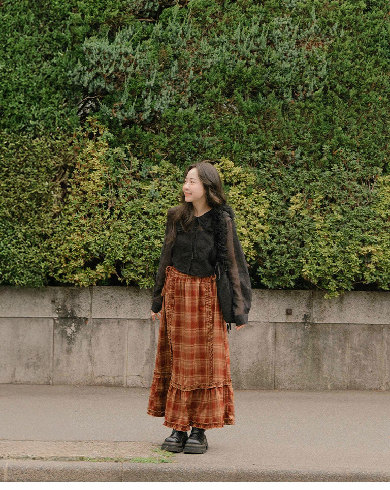 レースカラーショートシャツ 2色展開