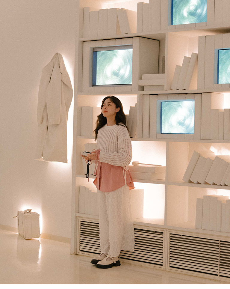 パフスリーブシャツ  3色展開