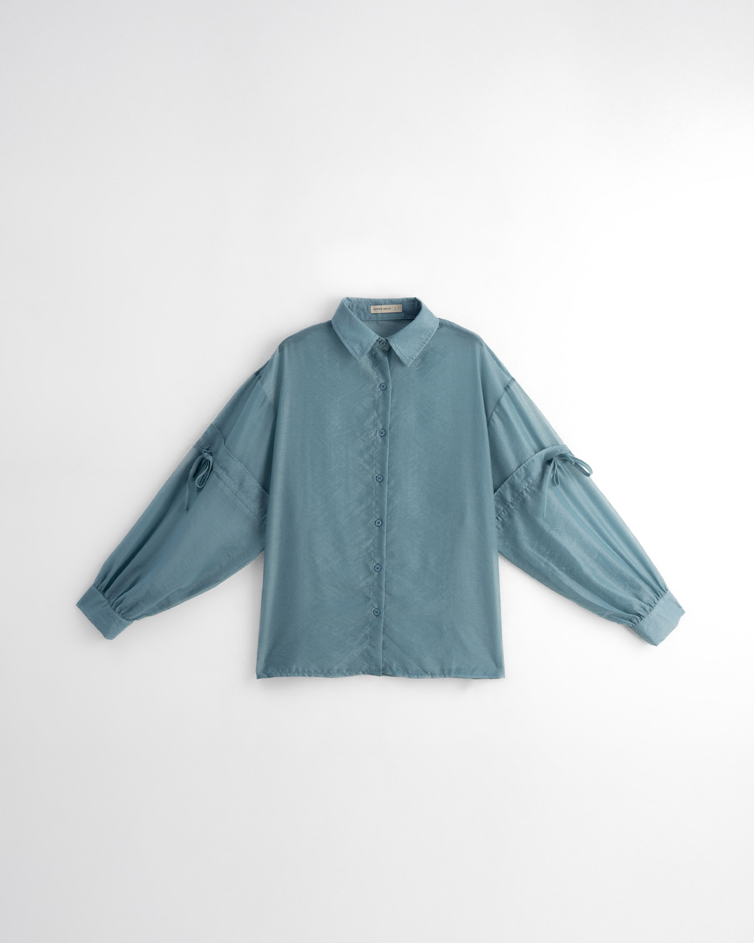 シアーシャツカーディガン　2色展開