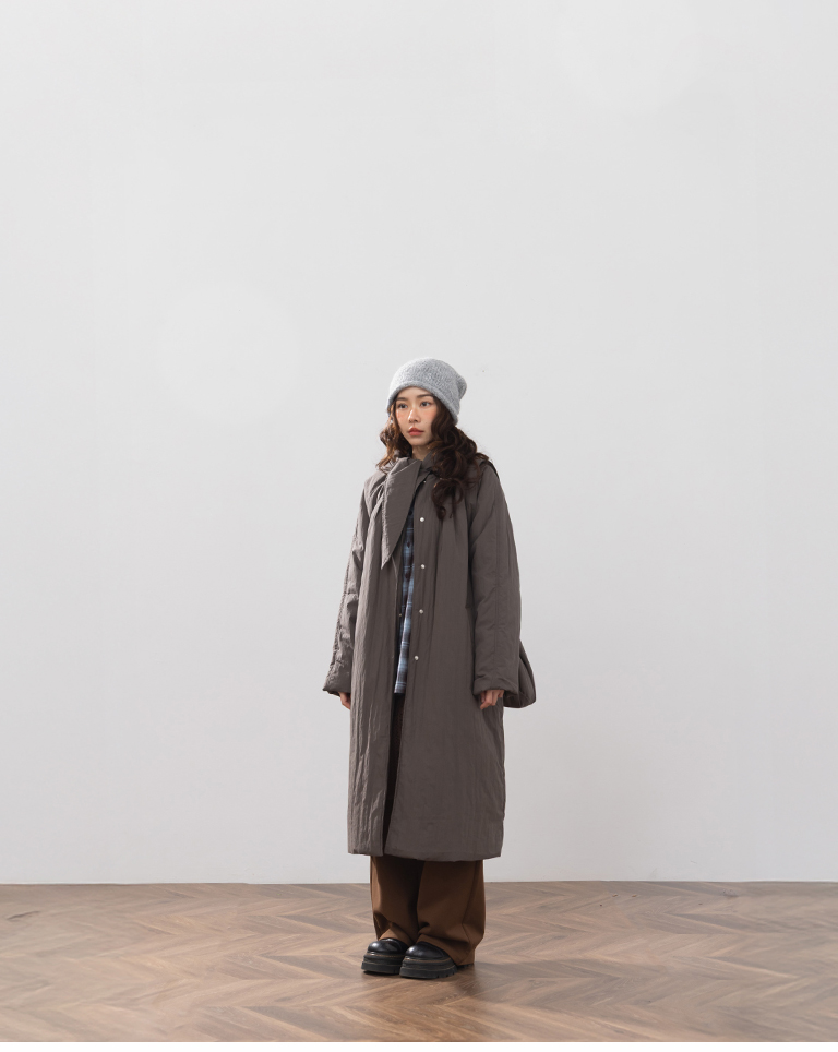 チェックオーバーサイズシャツ 2色展開