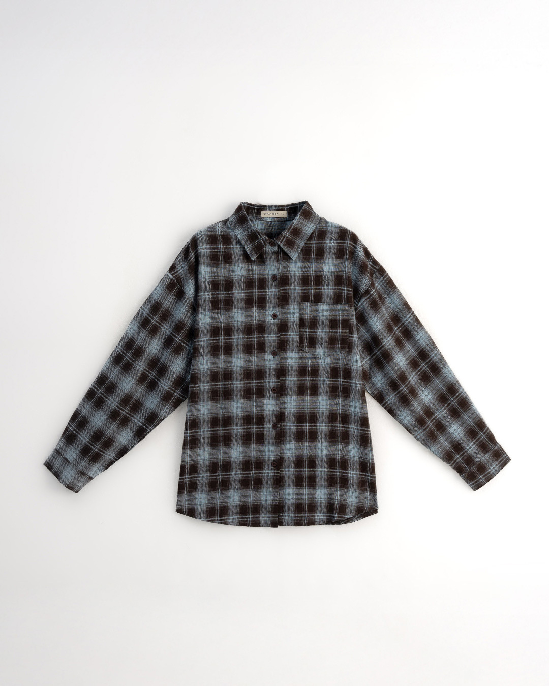 チェックオーバーサイズシャツ 2色展開