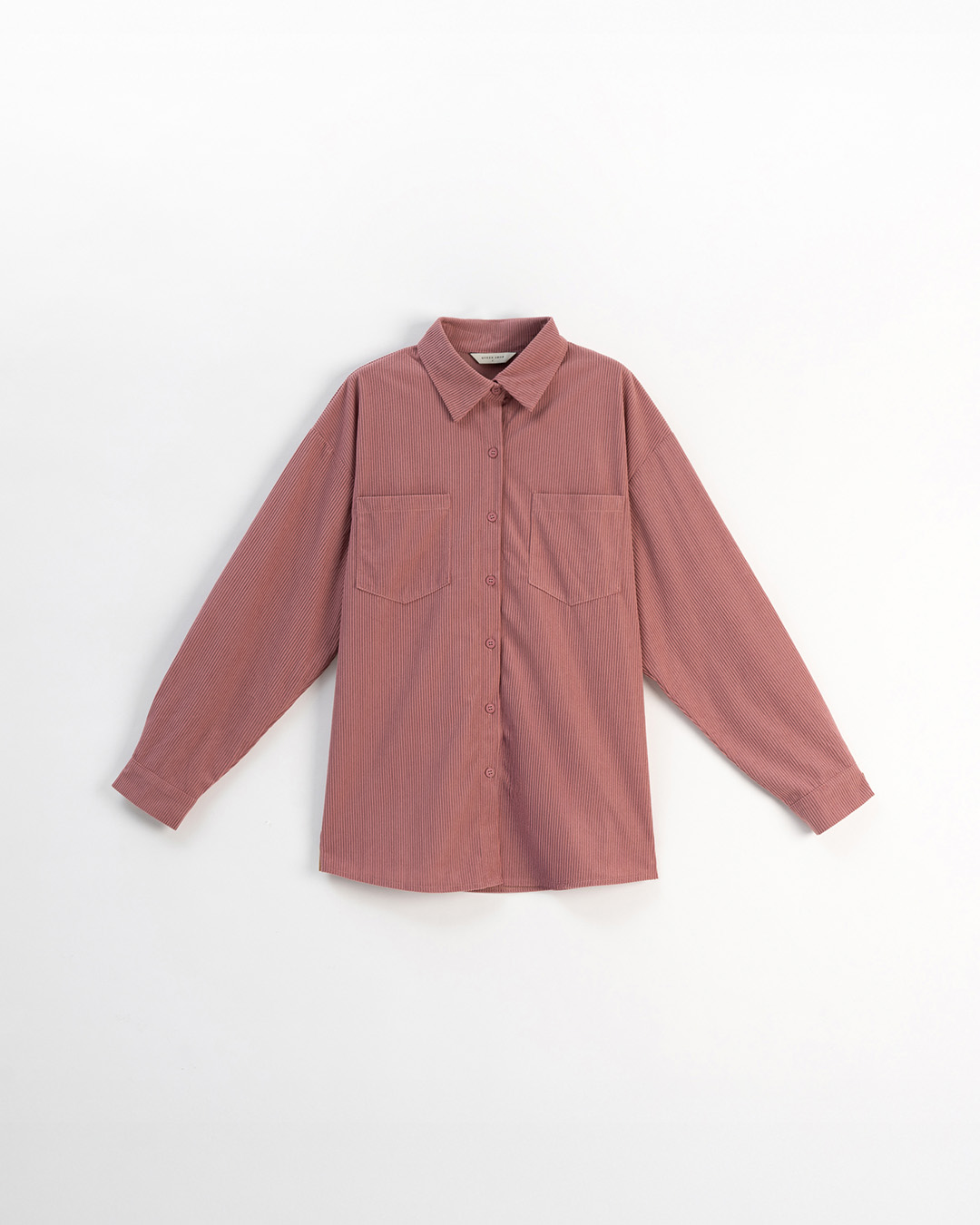 コーデュロイ長袖シャツ 3色展開