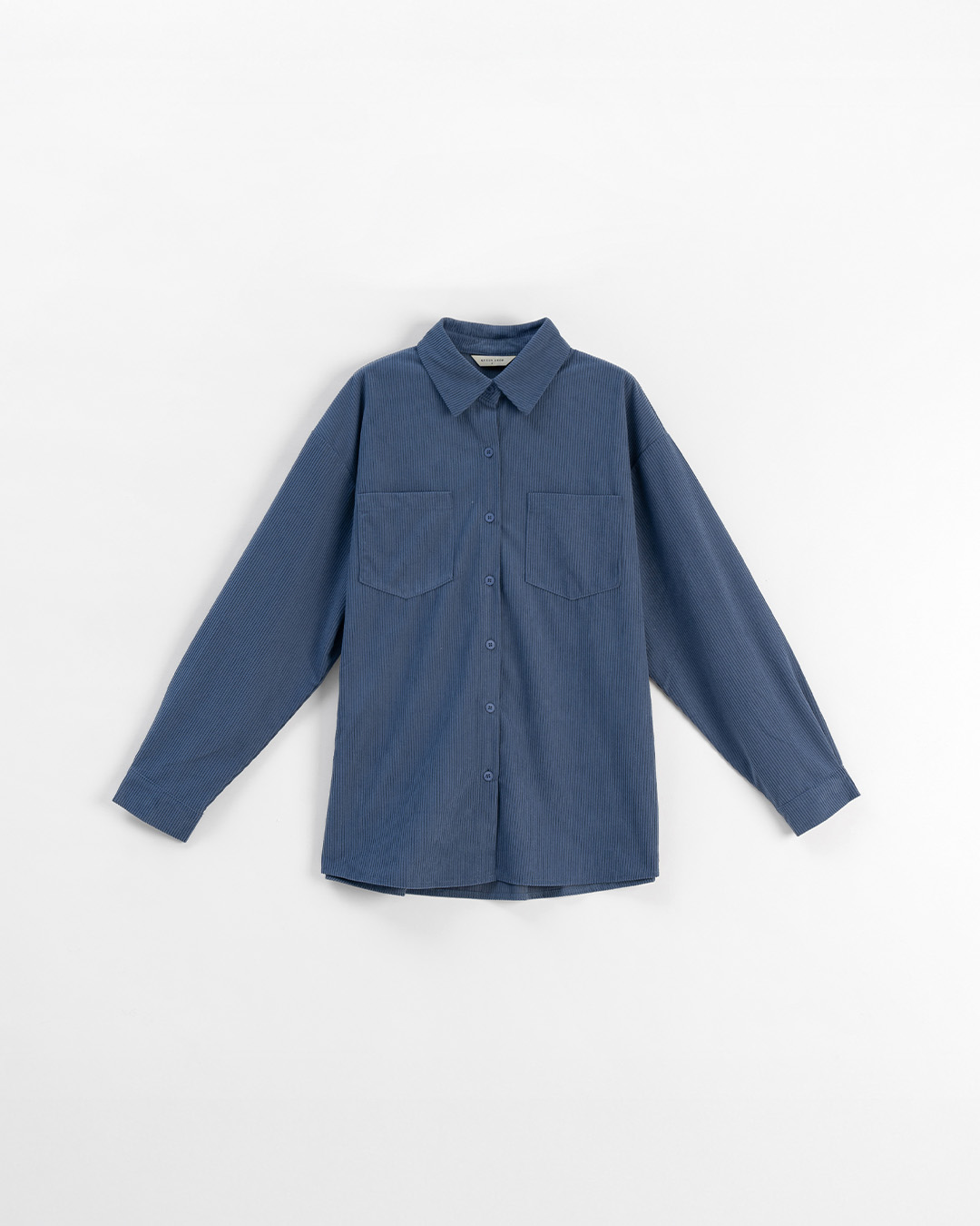 コーデュロイ長袖シャツ 3色展開