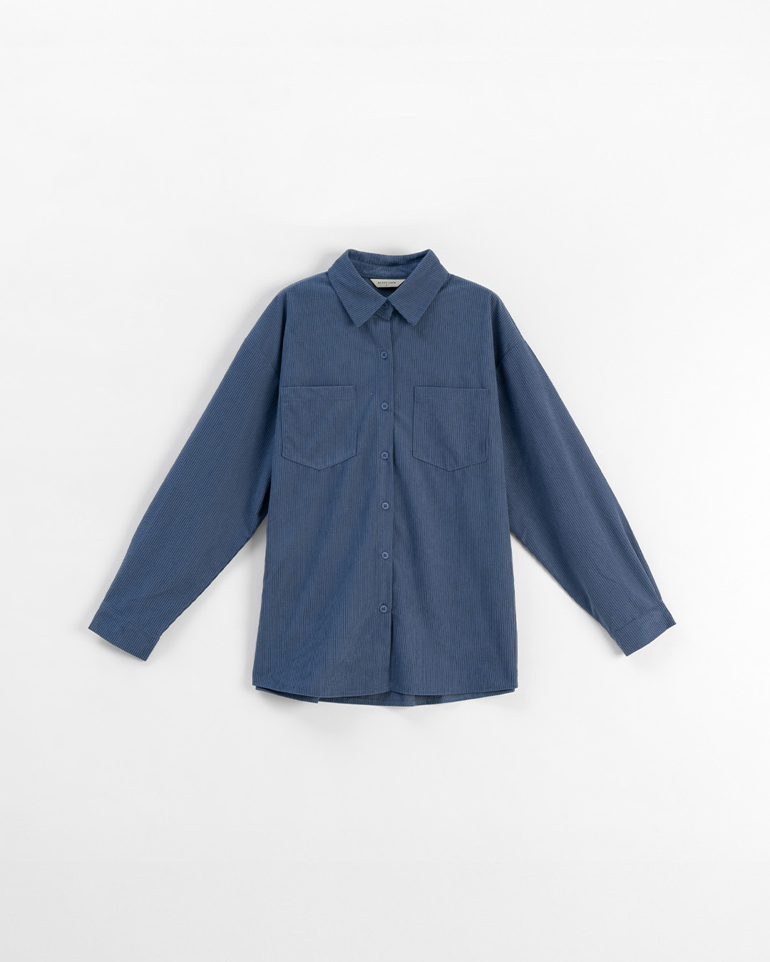 コーデュロイ長袖シャツ 3色展開