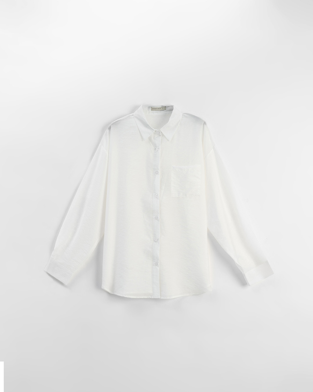 シングルポケットシアー長袖シャツ 5色展開