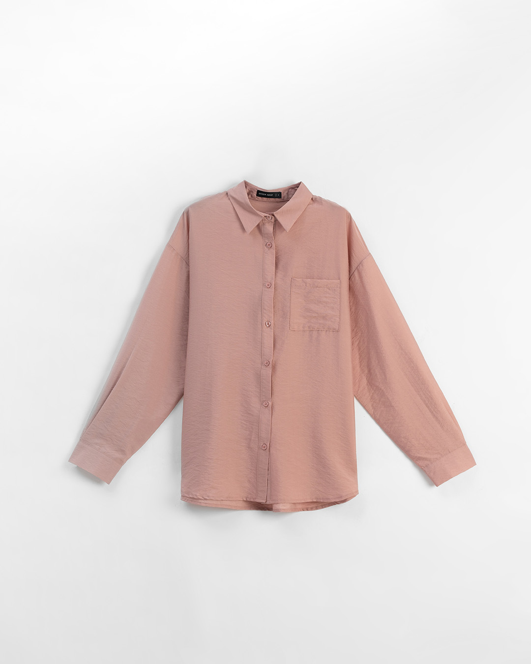 シングルポケットシアー長袖シャツ 5色展開