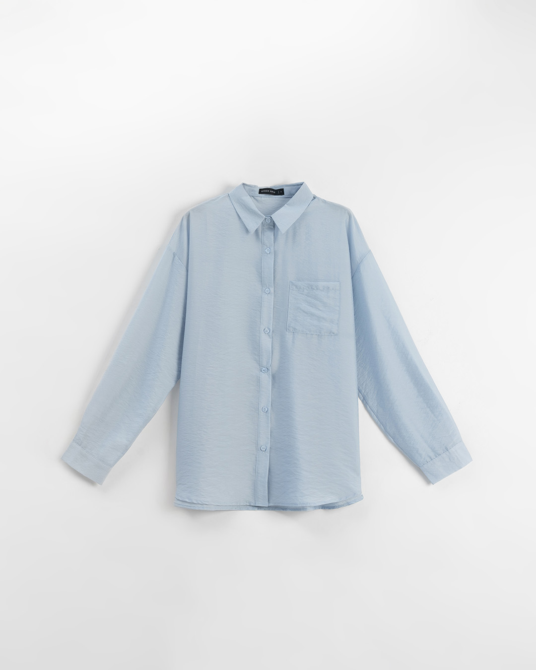 シングルポケットシアー長袖シャツ 5色展開