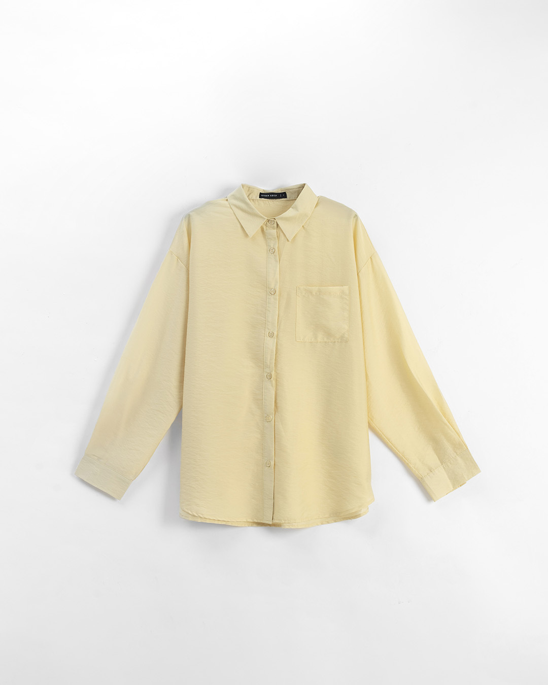 シングルポケットシアー長袖シャツ 5色展開