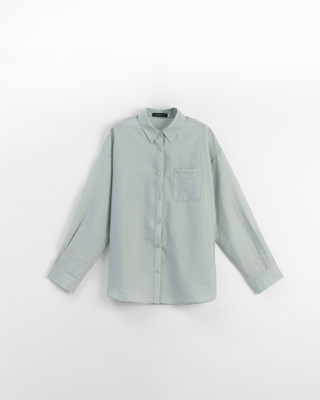 シングルポケットシアー長袖シャツ 5色展開