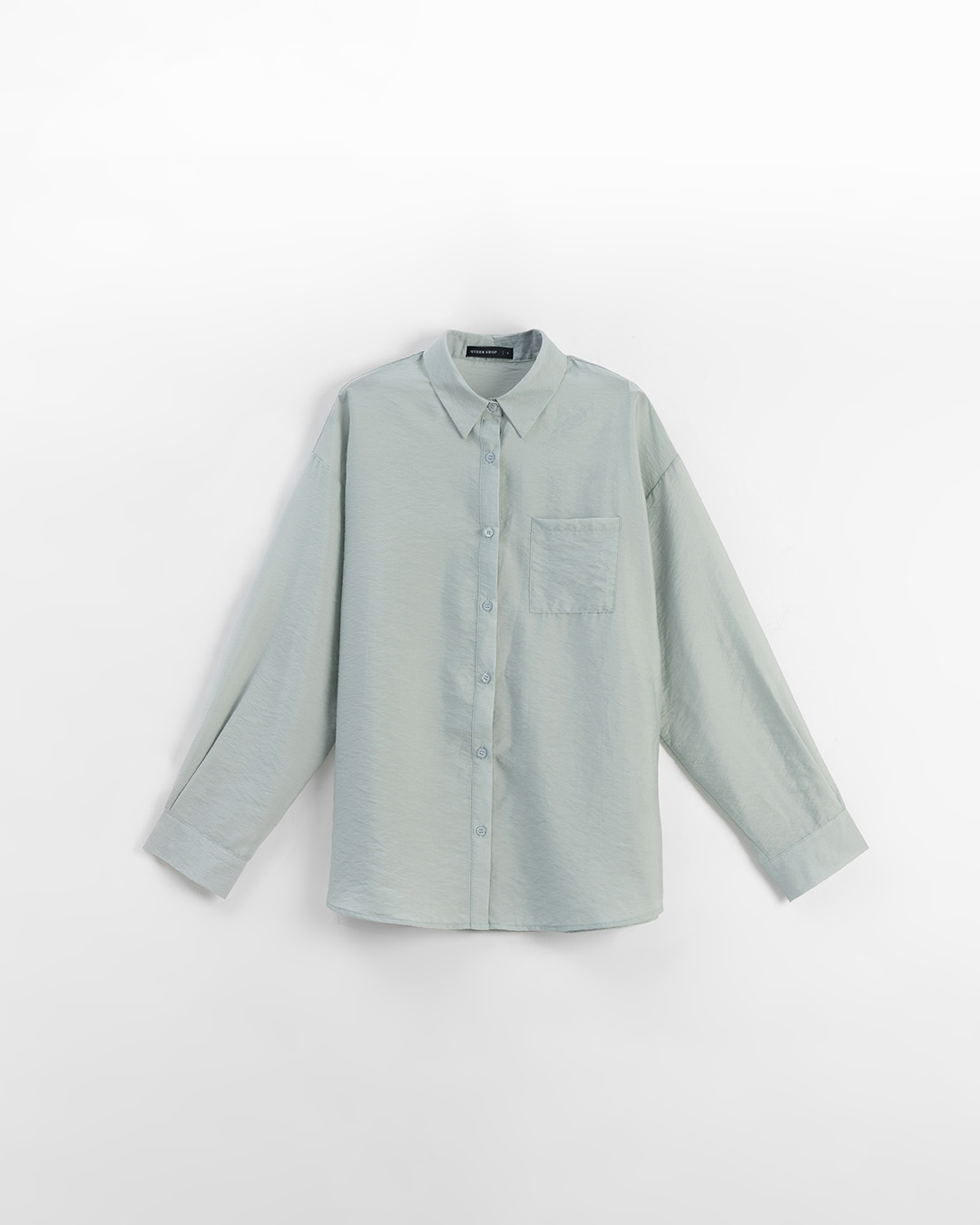 シングルポケットシアー長袖シャツ 5色展開