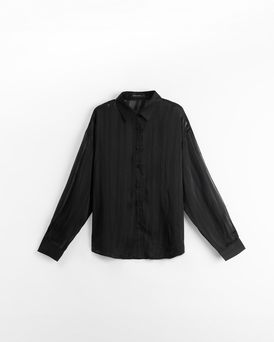 シアーストライプシャツ 3色展開