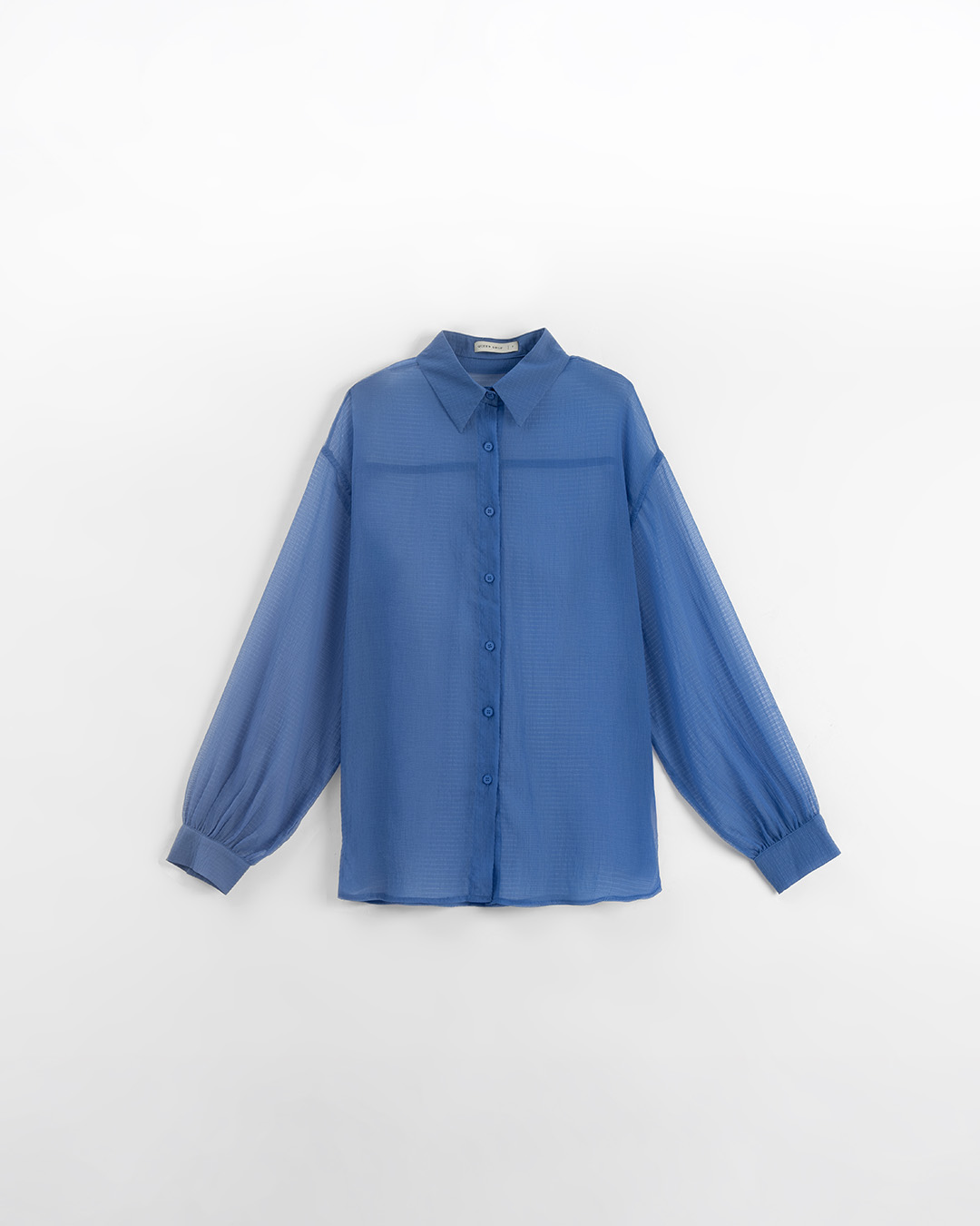 シアー楊柳シャツ 4色展開
