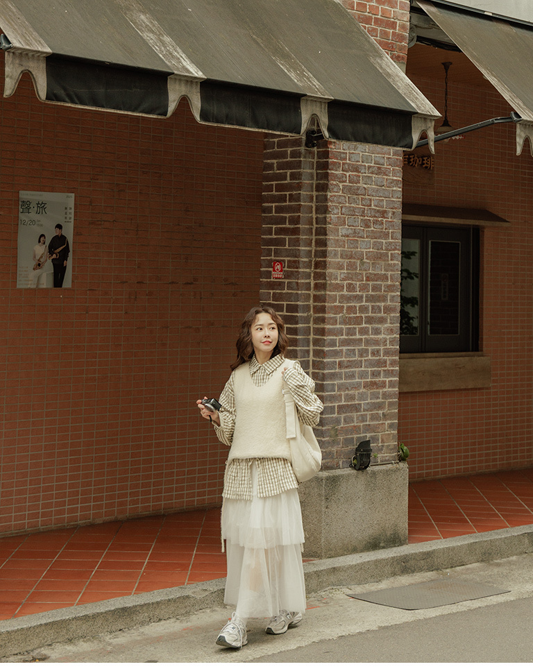 チェックドローストリングシャツ 2色展開