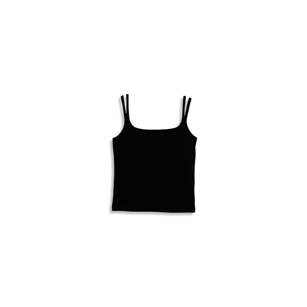ダブルストラップブラトップキャミ５色展開 S/M