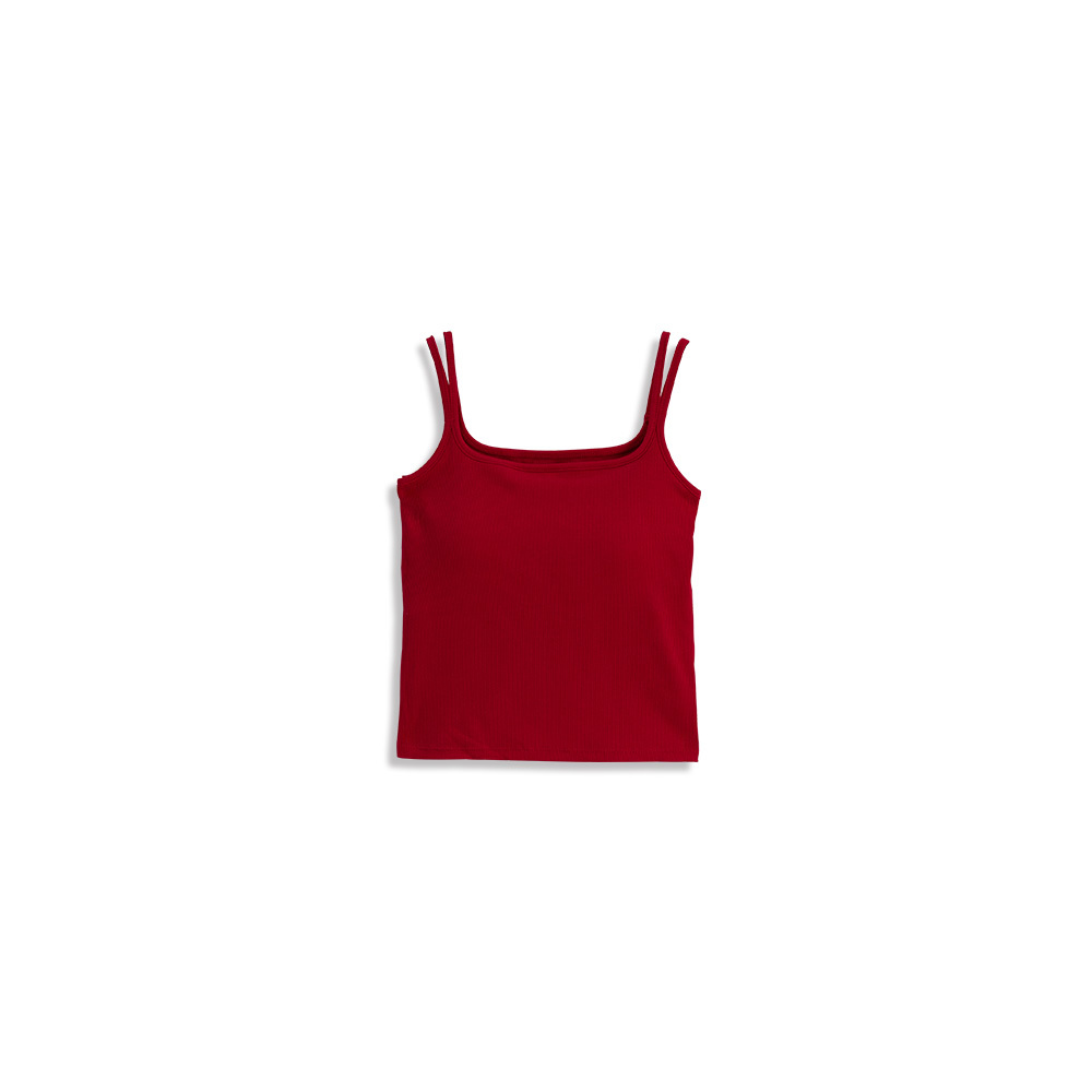 ダブルストラップブラトップキャミ５色展開 S/M