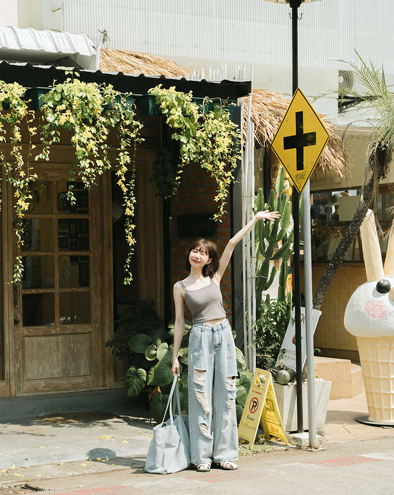 ダブルストラップブラトップキャミ５色展開 S/M