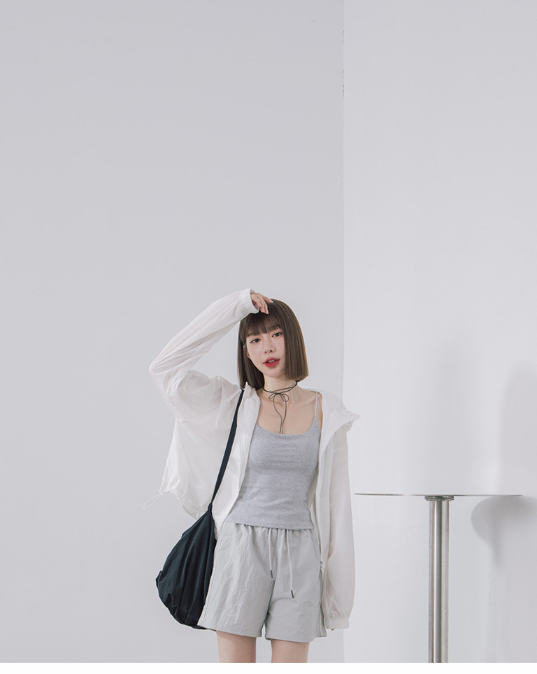 カップ付バックオープンきキャミ 5色展開
