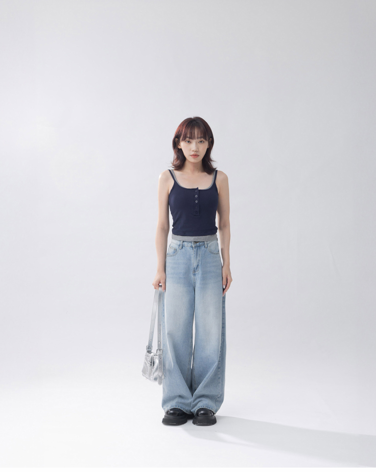 レイヤード風ブラトップタンク　3色展開 (尚未收到)