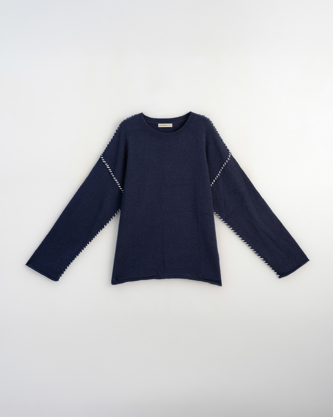 ハンドステッチワイドニット 2色展開