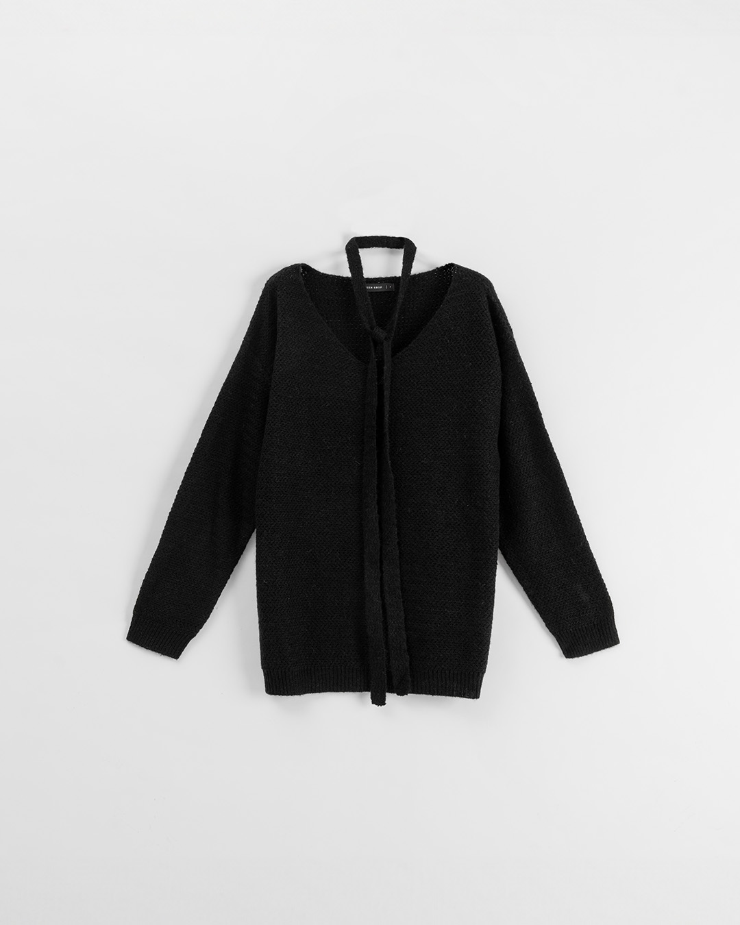 Vネックニットトップス 3色展開