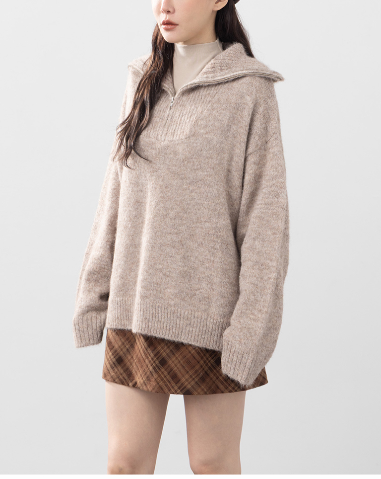 ハーフプラケットニット 4色展開