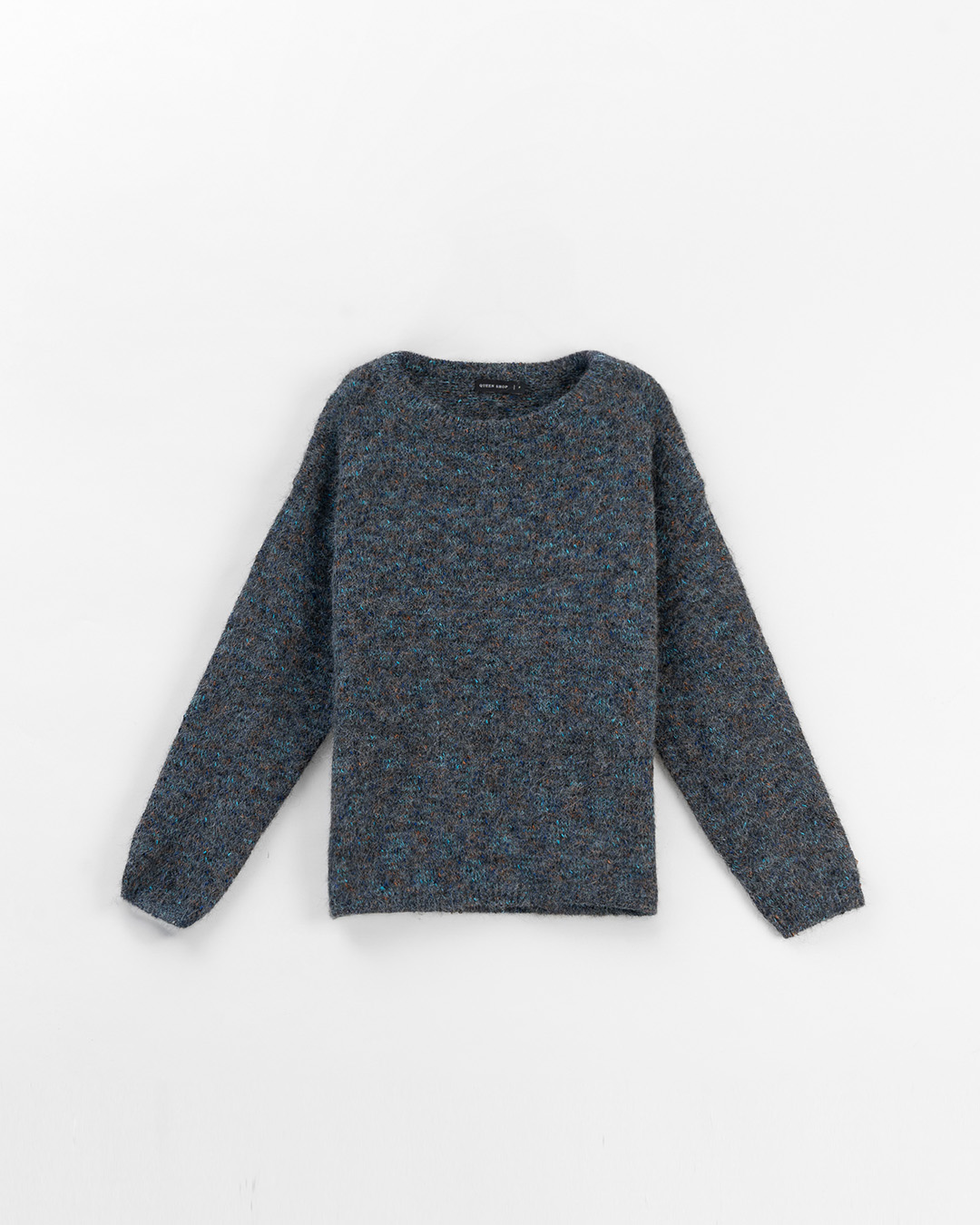 ミックスヤーンワイドニット 2色展開