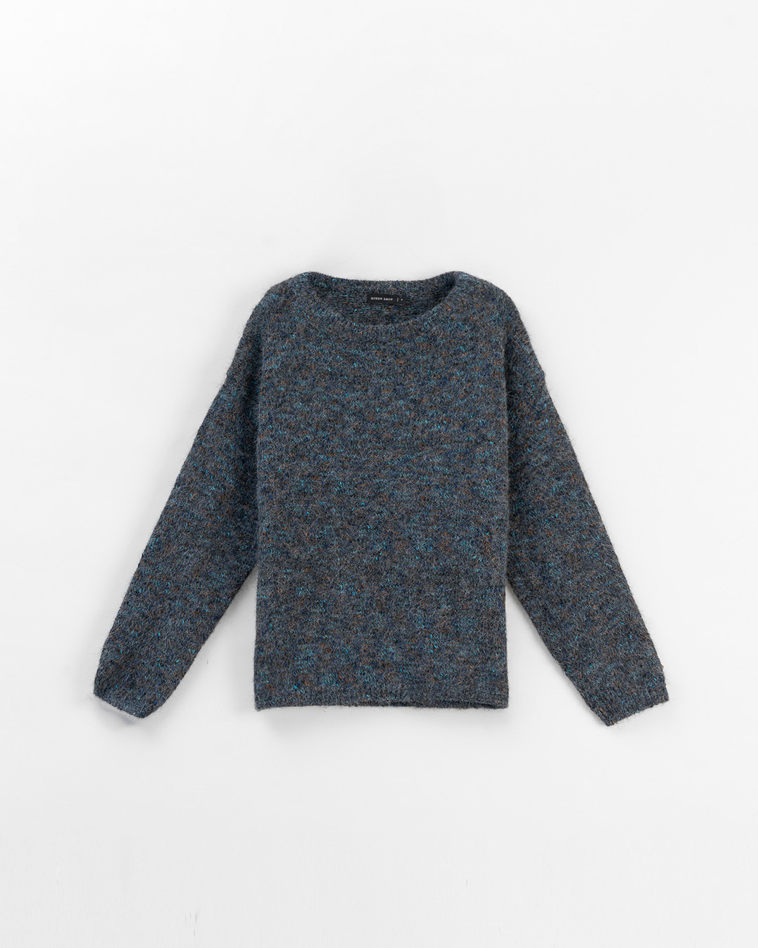 ミックスヤーンワイドニット 2色展開