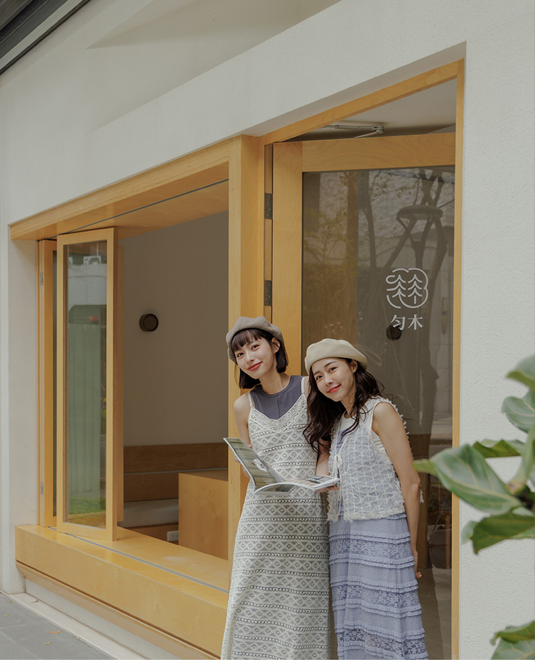 レース刺繍キャミワンピース 三色展開 01086957