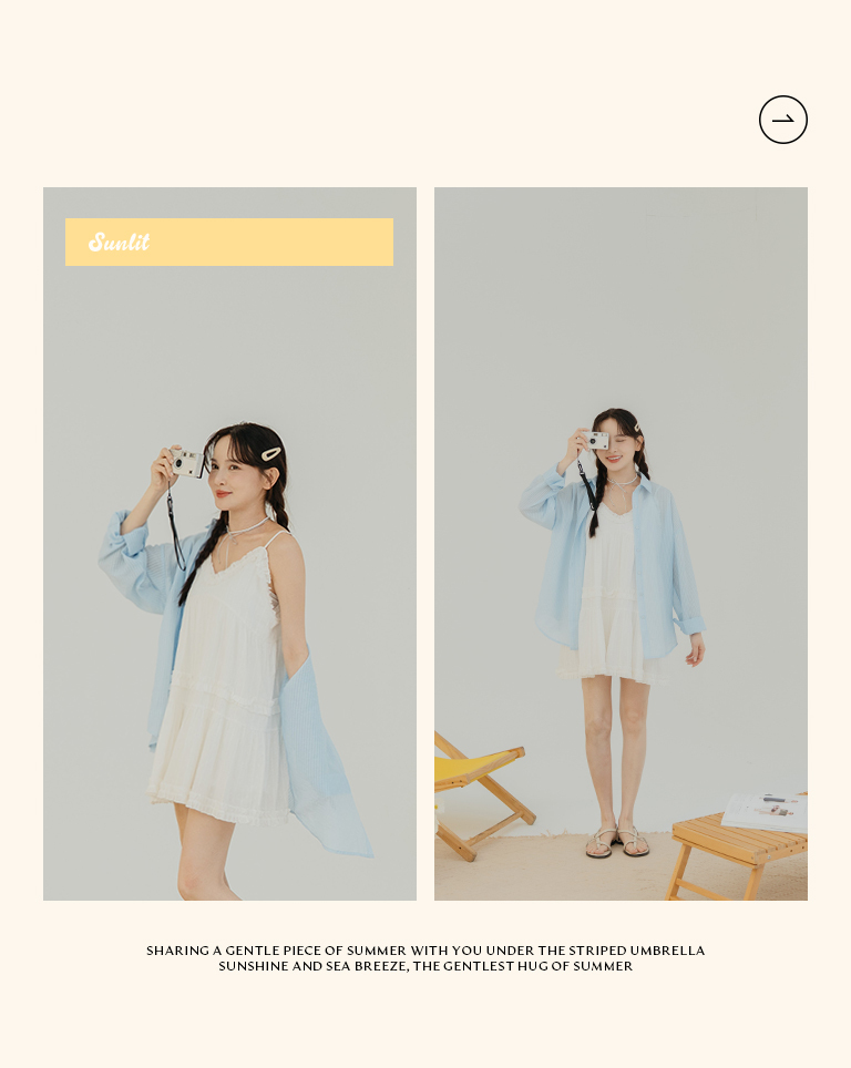 フリルキャミミニワンピース 2色展開