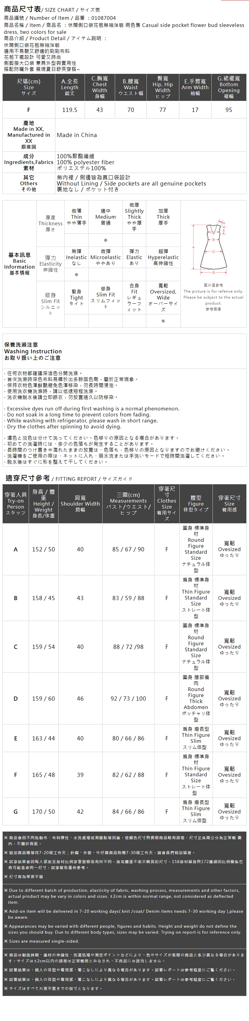 ノースリーブバルーンワンピース 2色展開