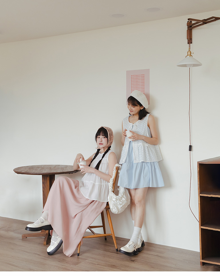 フリルワンピース 2色展開