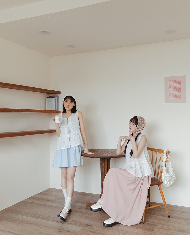 フリルワンピース 2色展開