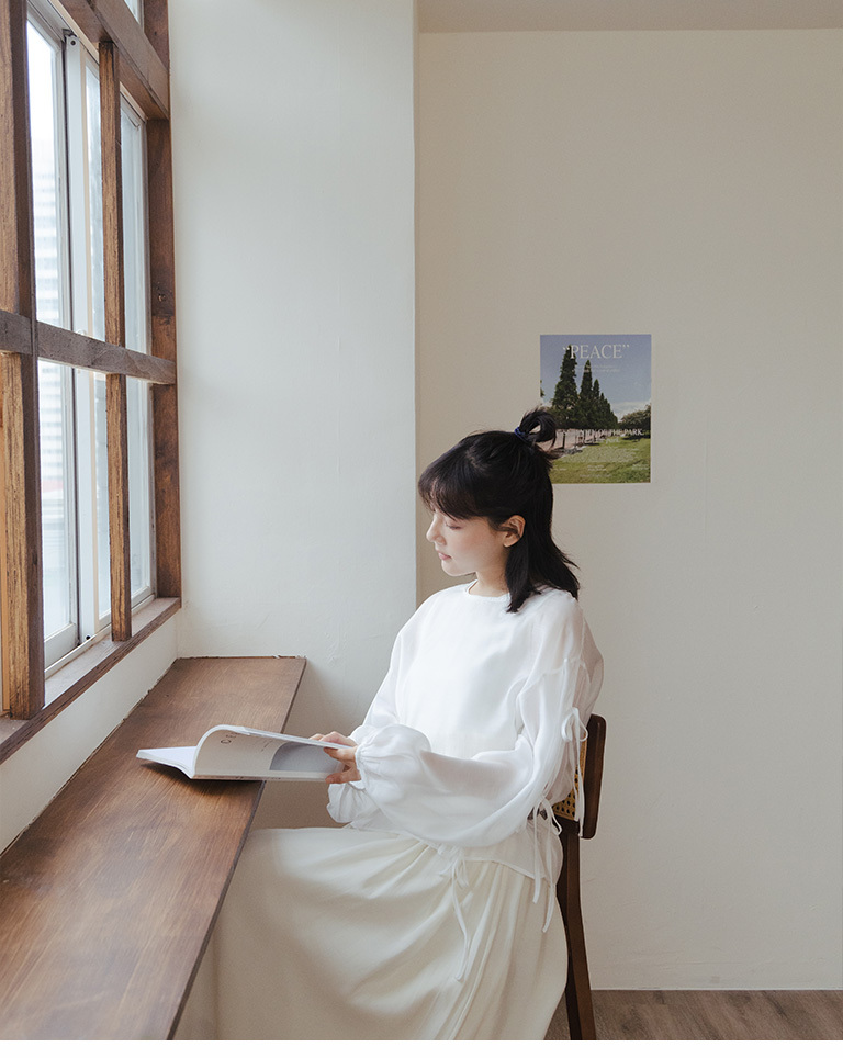 フリルワンピース 2色展開