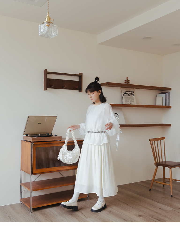 フリルワンピース 2色展開