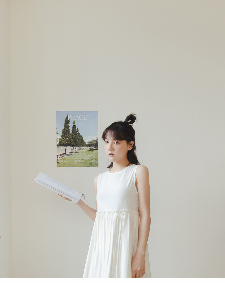 フリルワンピース 2色展開