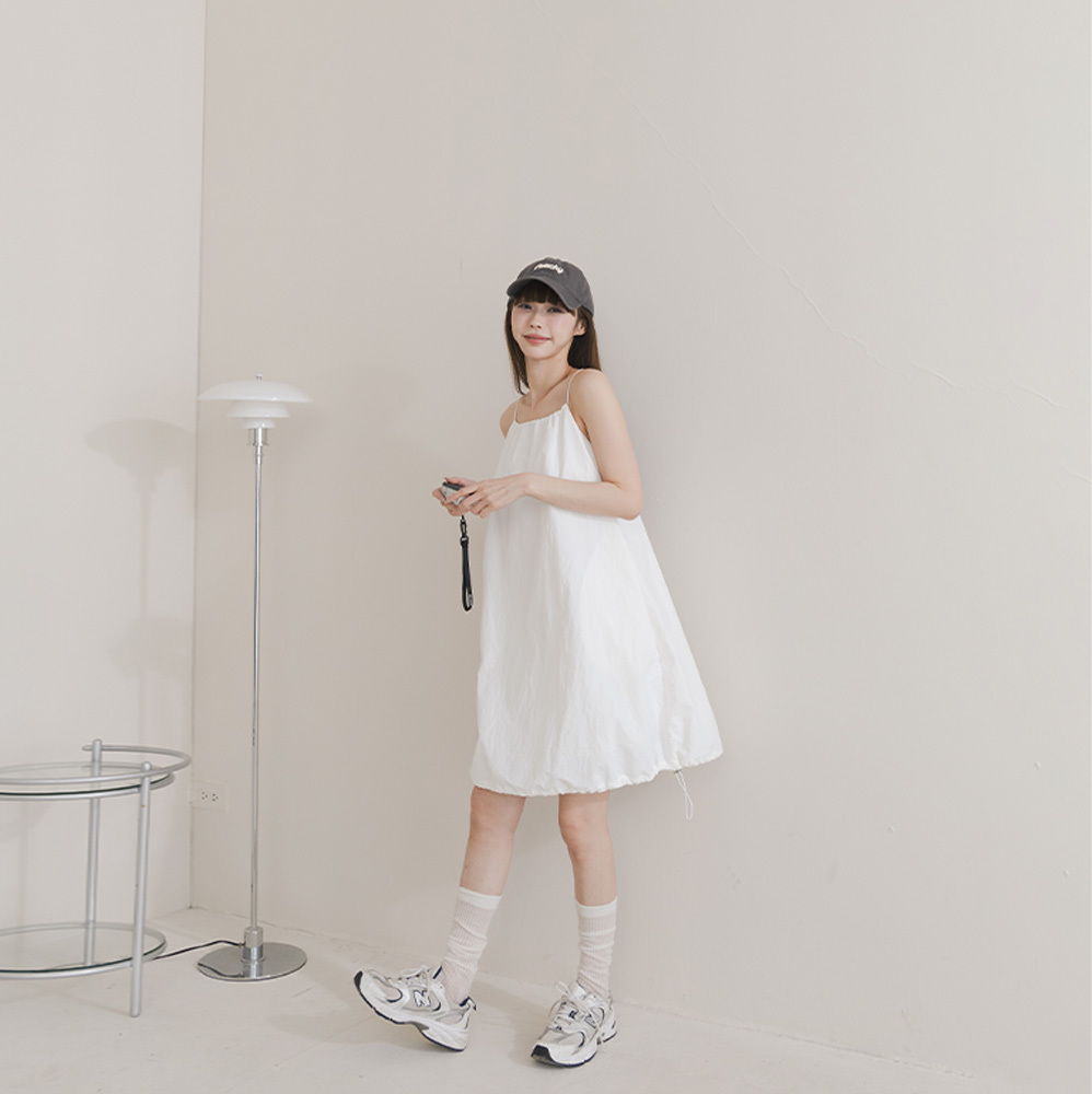 ドローコードキャミワンピ 2色展開