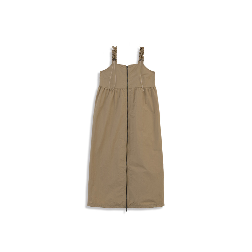 ストラップジップワンピース 2色展開