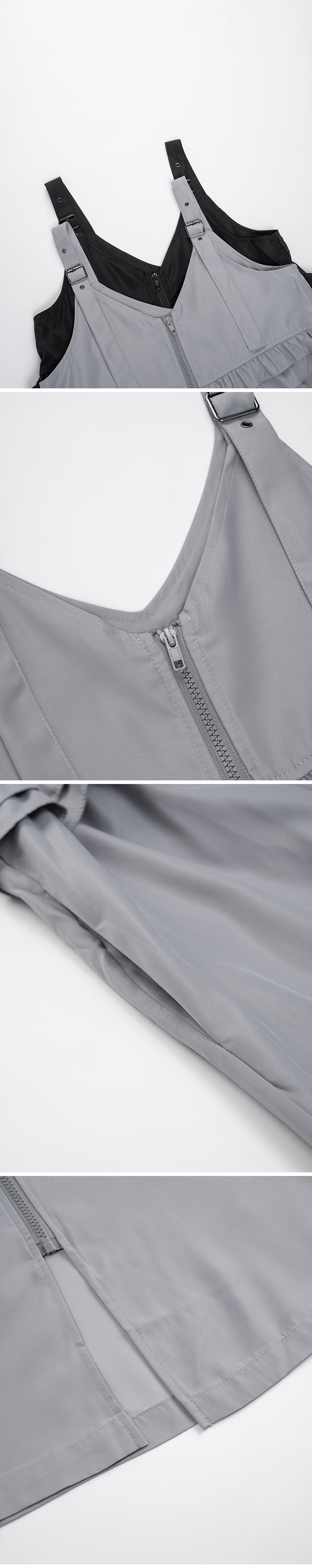 前後2WAYキャミワンピース 2色展開