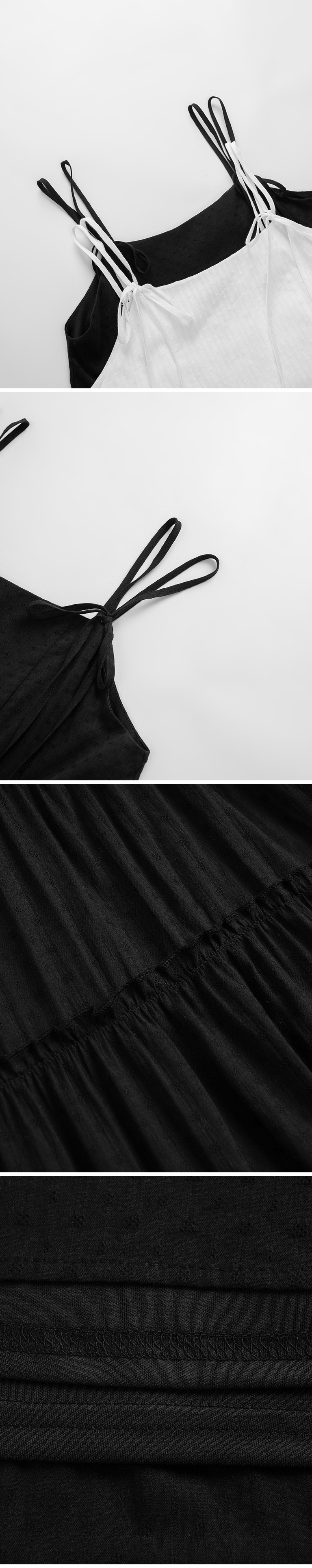 ティアードミニワンピース2色展開