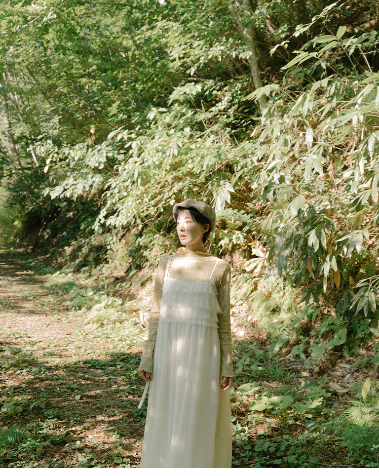 ケーキフリルワンピース 3色展開