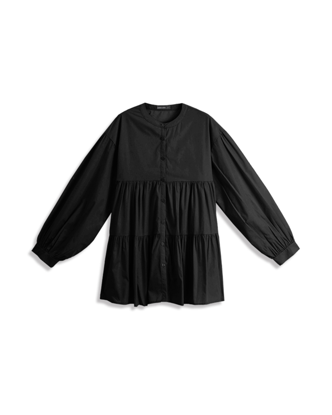 ティアードデザインミニワンピース　3色展開