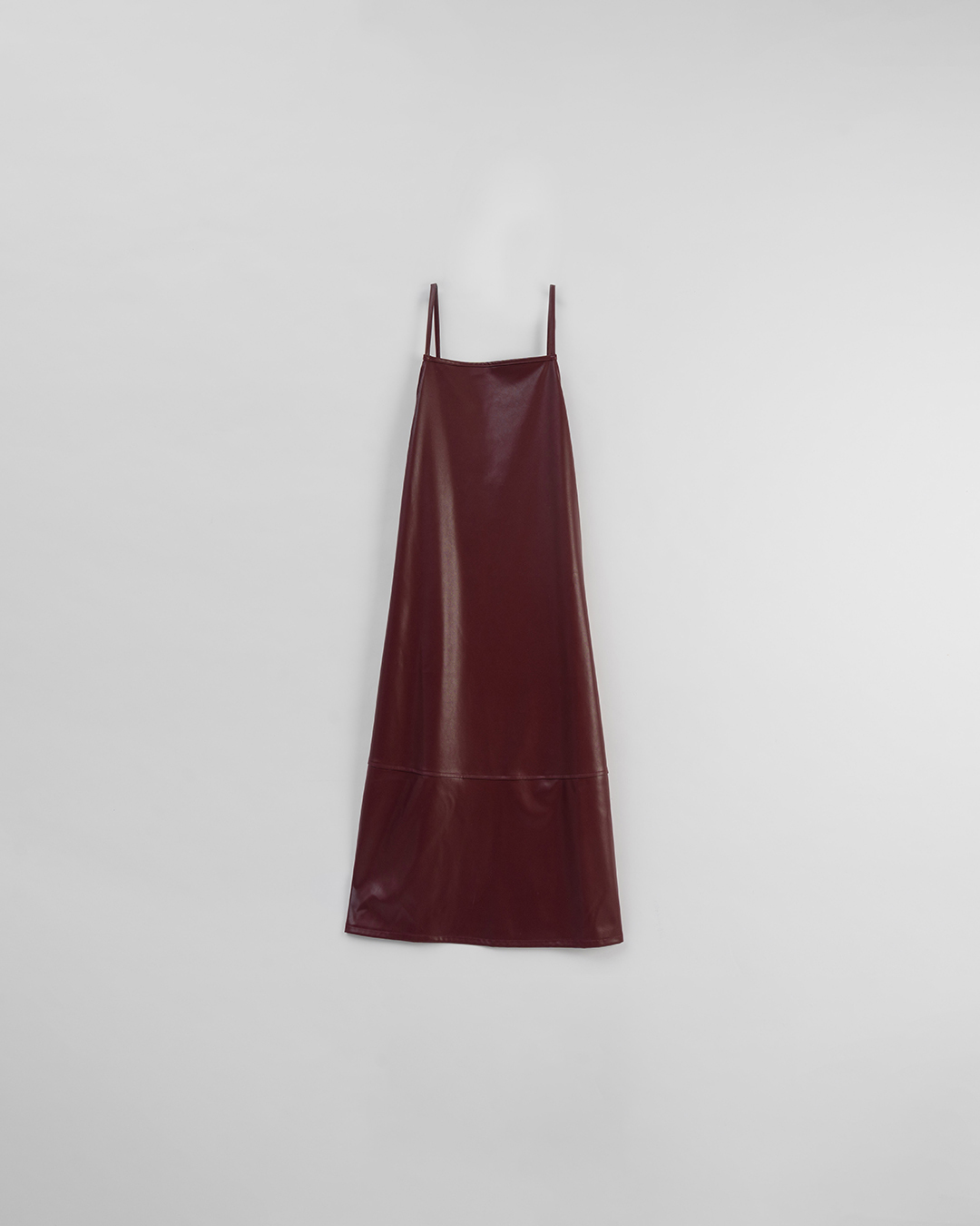 レザー切替キャミワンピース 3色展開