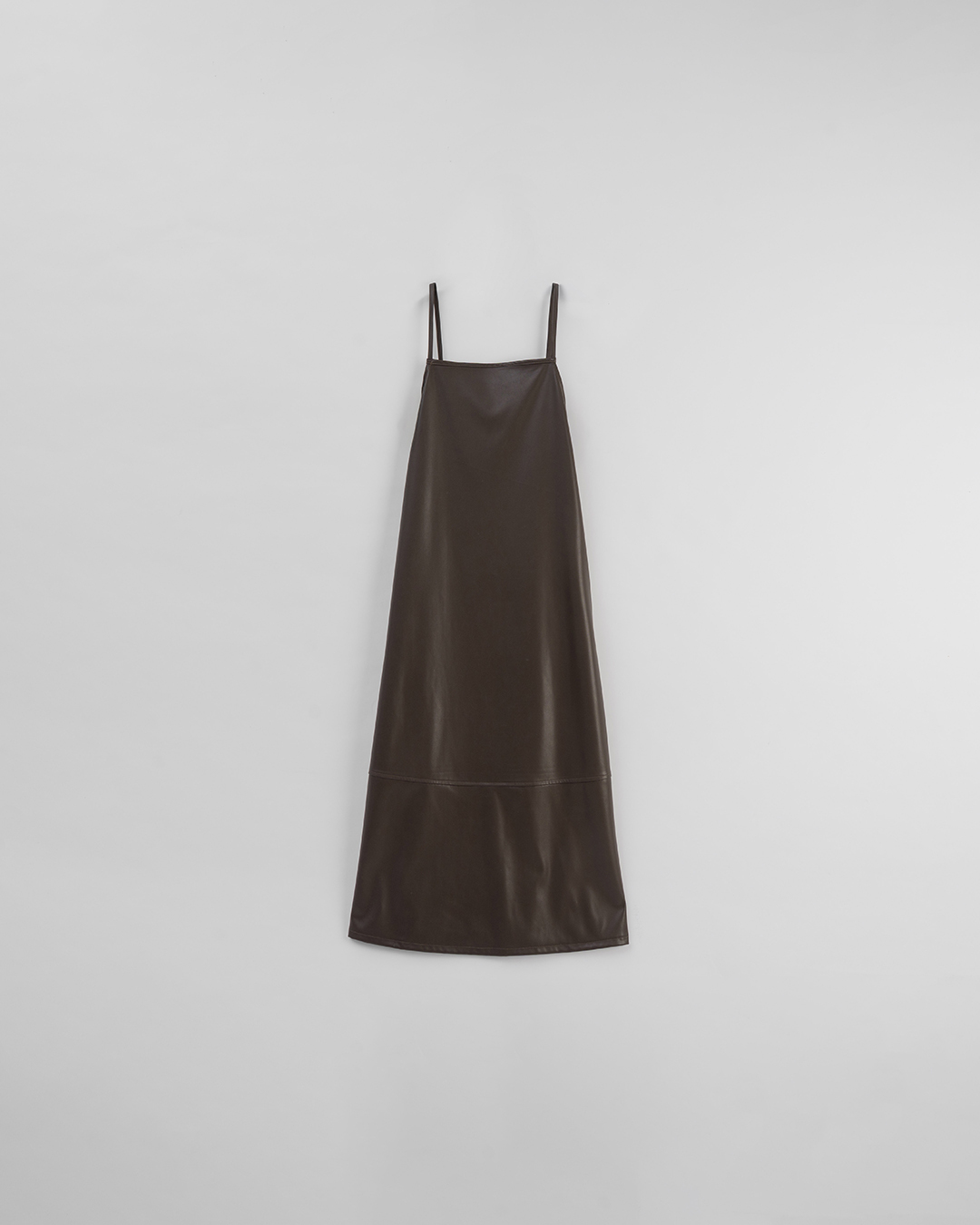 レザー切替キャミワンピース 3色展開