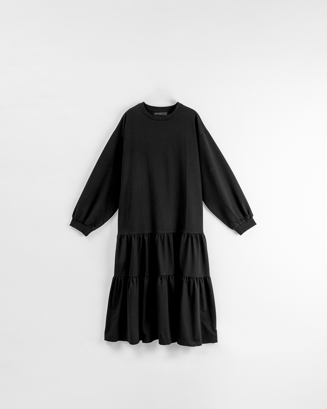 ケーキフレアスウェットワンピース 2色展開