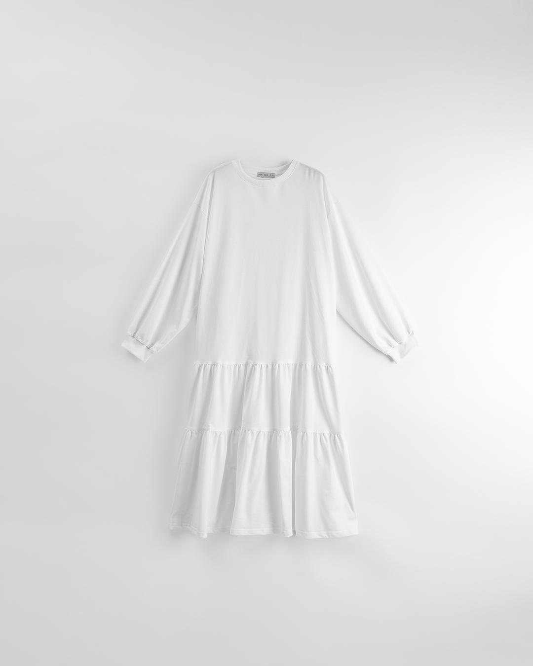 ケーキフレアスウェットワンピース 2色展開