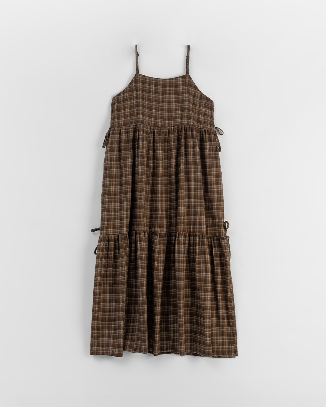 チェックキャミワンピース 2色展開