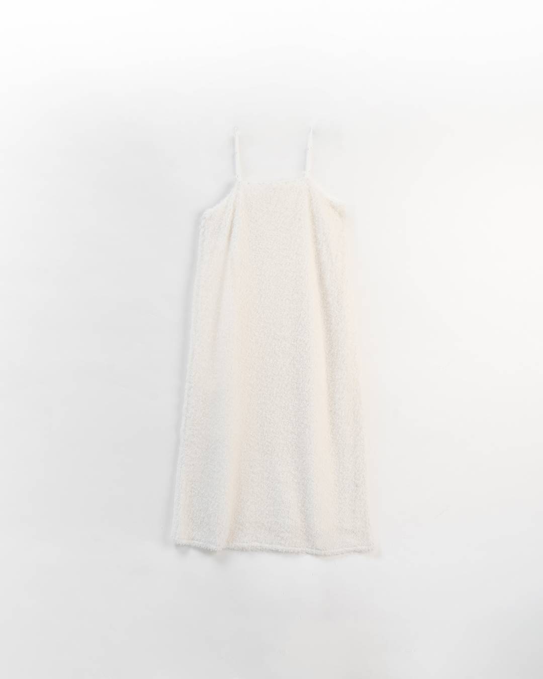 立体ボアキャミロングワンピース 3色展開