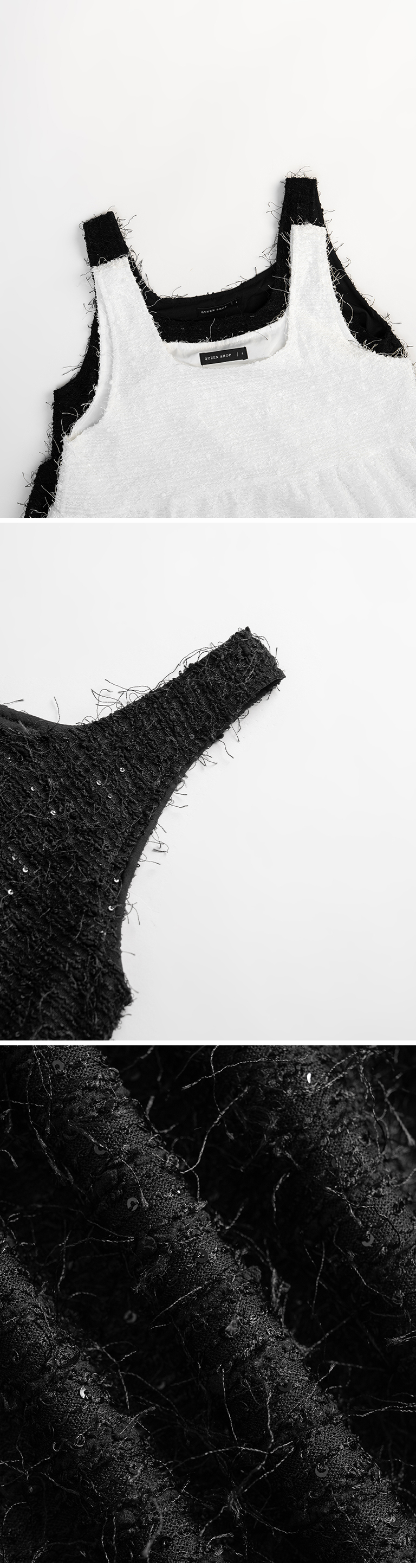 冬8未入荷---フェザーラメミニワンピース 2色展開