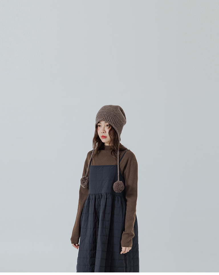 キルティングキャミワンピース 2色展開